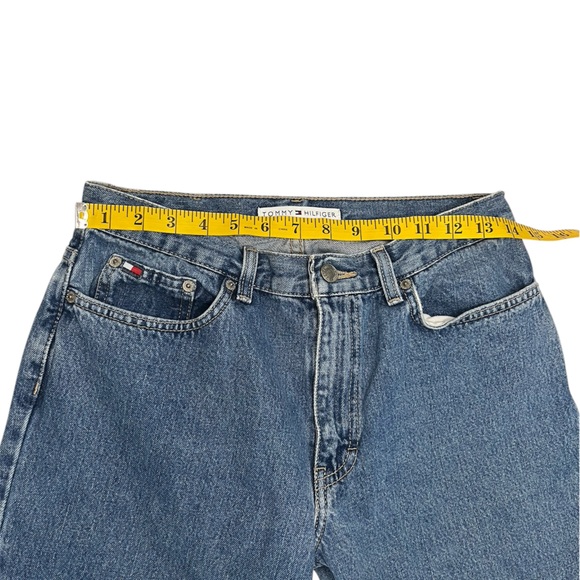 Tommy Hilfiger Cropped Boyfriend jeans 2002 Sz 8 - Picture 6 of 9